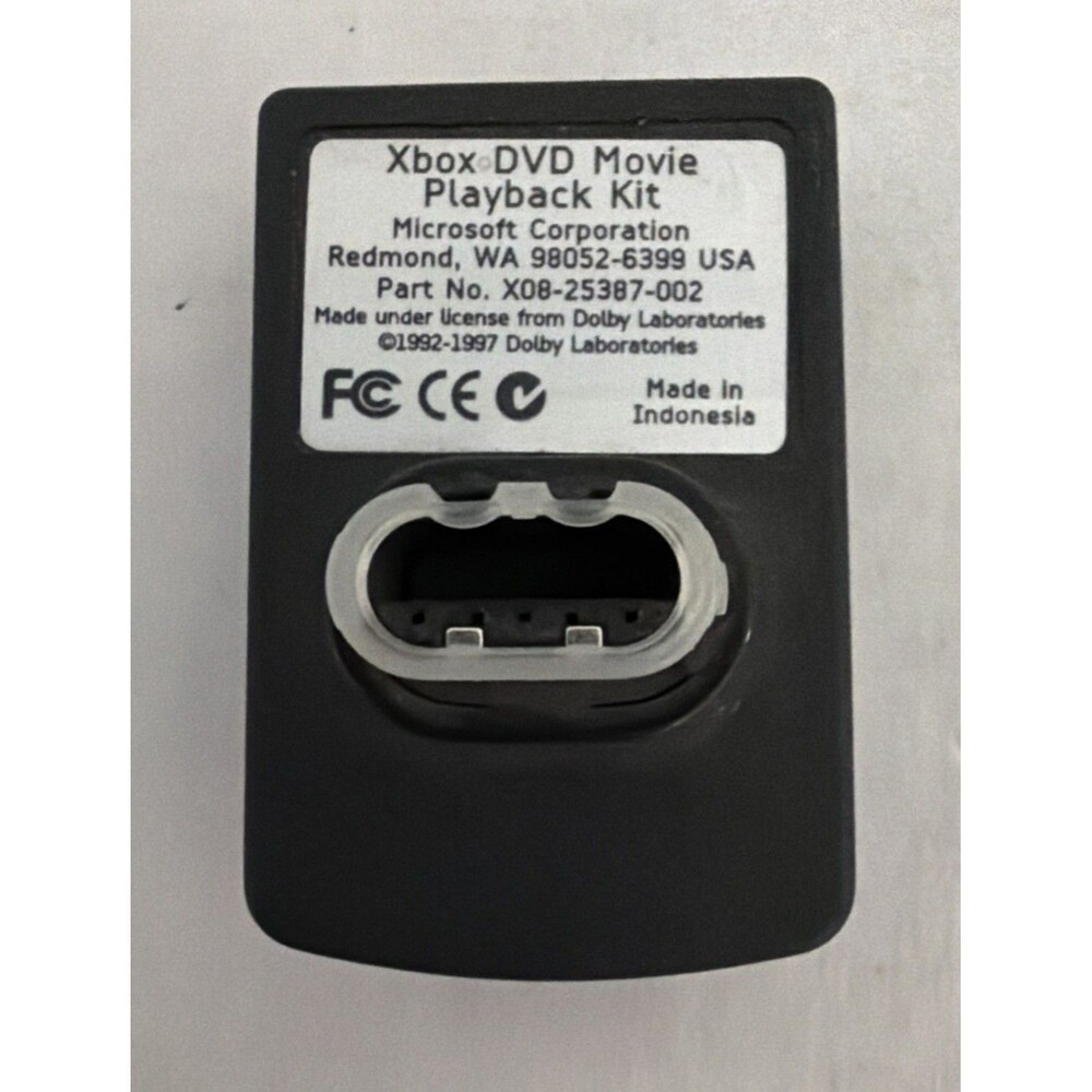 Original Xbox DVD Movie Playback Kit Dongle Only